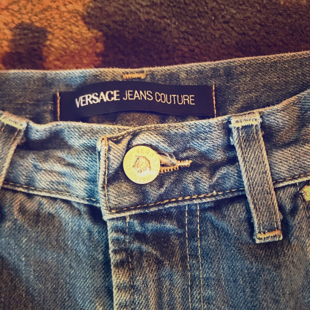!!!Sale!!! Vintage Versace Mom Jeans High Waist